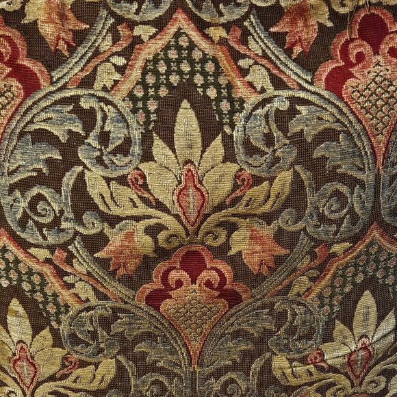 RARE AUSTIN HORN DAMASK JACQUARD BED THROW DECORATIVE ACCENT PILLOW - Picture 3 of 12